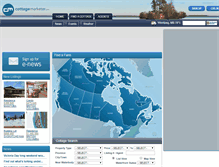 Tablet Screenshot of cottagemarketer.com